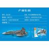 SEMBO 202189 non  MÁY BAY TÁC CHIẾN ĐIỆN TỬ MỚI J-16D bộ đồ chơi xếp lắp ráp ghép mô hình Military Army J-16D NEW ELECTRONIC WARFARE Quân Sự Bộ Đội 889 khối