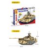 SEMBO 207004 non  XE TĂNG T90S bộ đồ chơi xếp lắp ráp ghép mô hình Military Army SURVIVAL WARFARE T90S TANK Quân Sự Bộ Đội 710 khối