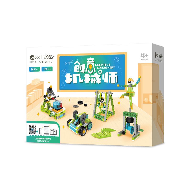 TUDAO TD-BOX-CM BOX-CM TDBOX-CM non  CƠ KHÍ SÁNG TẠO bộ đồ chơi xếp lắp ráp ghép mô hình  CREATIVE MACHINIST Kỹ Thuật Công Nghệ Cao Mô Hình Phương Tiện 312 khối