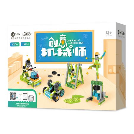 TUDAO TD-BOX-CM BOX-CM TDBOX-CM non  CƠ KHÍ SÁNG TẠO bộ đồ chơi xếp lắp ráp ghép mô hình  CREATIVE MACHINIST Kỹ Thuật Công Nghệ Cao Mô Hình Phương Tiện 312 khối