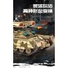 SEMBO 207004 non  XE TĂNG T90S bộ đồ chơi xếp lắp ráp ghép mô hình Military Army SURVIVAL WARFARE T90S TANK Quân Sự Bộ Đội 710 khối