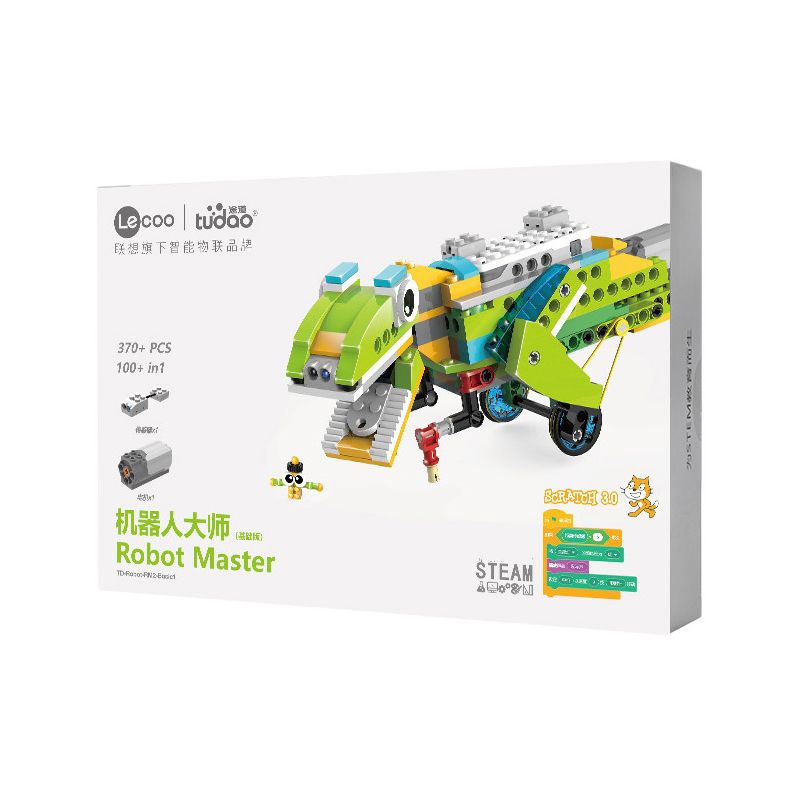 TUDAO TD-ROBOT ROBOT TDROBOT TD-ROBOT-RM2-BASIC1 ROBOT-RM2-BASIC1 -RM2-BASIC1 TDROBOT-RM2-BASIC1 non  LẬP TRÌNH ROBOT THẾ GIỚI MASTER bộ đồ chơi xếp lắp ráp ghép mô hình  Kỹ Thuật Công Nghệ Cao Mô Hình Phương Tiện 382 khối