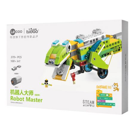 TUDAO TD-ROBOT ROBOT TDROBOT TD-ROBOT-RM2-BASIC1 ROBOT-RM2-BASIC1 -RM2-BASIC1 TDROBOT-RM2-BASIC1 non  LẬP TRÌNH ROBOT THẾ GIỚI MASTER bộ đồ chơi xếp lắp ráp ghép mô hình  Kỹ Thuật Công Nghệ Cao Mô Hình Phương Tiện 382 khối