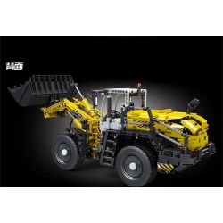 MouldKing 17026 Mould King 17026 non  MÁY XÚC LẬT THỦY TĨNH LIEBHERR L550 KHÍ NÉN bộ đồ chơi xếp lắp ráp ghép mô hình  PNEUMATIC LOADER L550 Kỹ Thuật Công Nghệ Cao Mô Hình Phương Tiện 1803 khối