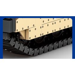 SEMBO 207005 non  XE TĂNG CHIẾN ĐẤU CHỦ LỰC MERKAVA 4 bộ đồ chơi xếp lắp ráp ghép mô hình Military Army SURVIVAL WARFARE MERKAVA MAIN BATTLE TANK Quân Sự Bộ Đội 659 khối