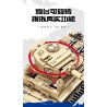 SEMBO 207006 non  XE TĂNG HẠNG NẶNG HỔ bộ đồ chơi xếp lắp ráp ghép mô hình Military Army SURVIVAL WARFARE PANZERKAMPFWAGEN AUSF.E TIGER Quân Sự Bộ Đội 597 khối