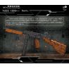 MouldKing 14022 Mould King 14022 non  SÚNG TIỂU LIÊN THOMPSON bộ đồ chơi xếp lắp ráp ghép mô hình  TOMPSON SUBMACHINEGUN Kỹ Thuật Công Nghệ Cao Mô Hình Phương Tiện 1208 khối