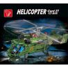 TA GAOLE T4013 4013 non  THẺ 27 - MÁY BAY TRỰC THĂNG bộ đồ chơi xếp lắp ráp ghép mô hình  KA-27 HELICOPTER Kỹ Thuật Công Nghệ Cao Mô Hình Phương Tiện 1800 khối