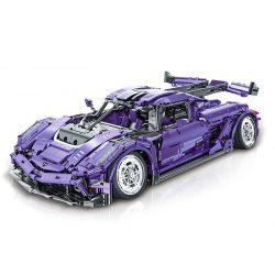 MorkModel 022014-1 022014-2 Mork Model 022014-1 022014-2 non  MẪU SIÊU XE CẢI TIẾN ĐỀ NỔ GẦM THẤP CỦA KOENIGSEGG tỷ lệ 1:10 bộ đồ chơi xếp lắp ráp ghép mô hình Racers Đua Tốc Độ 2861 khối