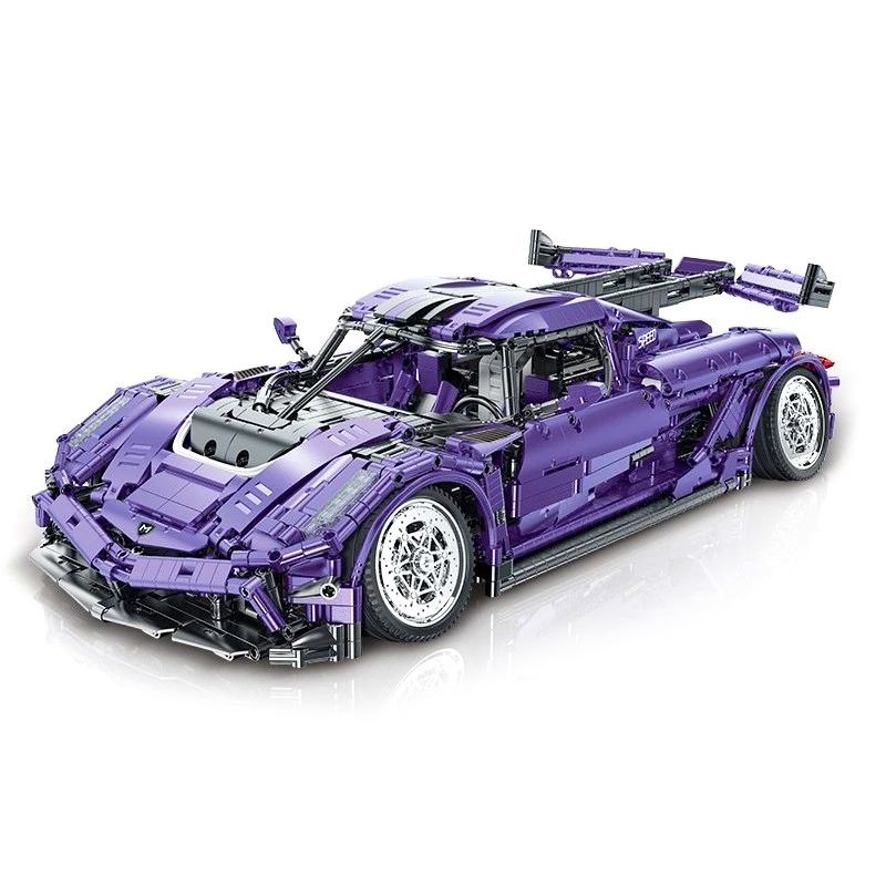 MorkModel 022014-1 022014-2 Mork Model 022014-1 022014-2 non  MẪU SIÊU XE CẢI TIẾN ĐỀ NỔ GẦM THẤP CỦA KOENIGSEGG tỷ lệ 1:10 bộ đồ chơi xếp lắp ráp ghép mô hình Racers Đua Tốc Độ 2861 khối