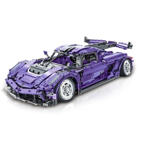 MorkModel 022014-1 022014-2 Mork Model 022014-1 022014-2 non  MẪU SIÊU XE CẢI TIẾN ĐỀ NỔ GẦM THẤP CỦA KOENIGSEGG tỷ lệ 1:10 bộ đồ chơi xếp lắp ráp ghép mô hình Racers Đua Tốc Độ 2861 khối