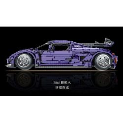 MorkModel 022014-1 022014-2 Mork Model 022014-1 022014-2 non  MẪU SIÊU XE CẢI TIẾN ĐỀ NỔ GẦM THẤP CỦA KOENIGSEGG tỷ lệ 1:10 bộ đồ chơi xếp lắp ráp ghép mô hình Racers Đua Tốc Độ 2861 khối