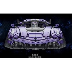 MorkModel 022014-1 022014-2 Mork Model 022014-1 022014-2 non  MẪU SIÊU XE CẢI TIẾN ĐỀ NỔ GẦM THẤP CỦA KOENIGSEGG tỷ lệ 1:10 bộ đồ chơi xếp lắp ráp ghép mô hình Racers Đua Tốc Độ 2861 khối