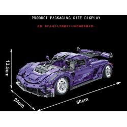 MorkModel 022014-1 022014-2 Mork Model 022014-1 022014-2 non  MẪU SIÊU XE CẢI TIẾN ĐỀ NỔ GẦM THẤP CỦA KOENIGSEGG tỷ lệ 1:10 bộ đồ chơi xếp lắp ráp ghép mô hình Racers Đua Tốc Độ 2861 khối