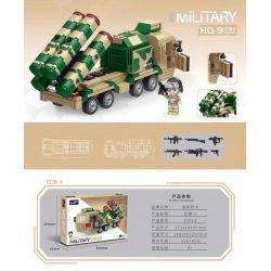 Decool 61014 Jisi 61014 non  HỆ THỐNG TÊN LỬA PHÒNG KHÔNG HONGQI-9 bộ đồ chơi xếp lắp ráp ghép mô hình Military Army MILITARY HQ-9 ANTI-AIRCRAFT MISSILES SYSTEM Quân Sự Bộ Đội 316 khối