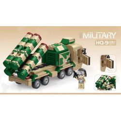 Decool 61014 Jisi 61014 non  HỆ THỐNG TÊN LỬA PHÒNG KHÔNG HONGQI-9 bộ đồ chơi xếp lắp ráp ghép mô hình Military Army MILITARY HQ-9 ANTI-AIRCRAFT MISSILES SYSTEM Quân Sự Bộ Đội 316 khối