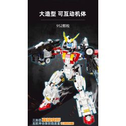 JIESTAR 67031 non  HIỆP SĨ RỰC LỬA bộ đồ chơi xếp lắp ráp ghép mô hình Military Army SUPER DEFORMED FLAMING METEOR Quân Sự Bộ Đội 952 khối