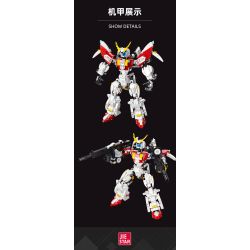 JIESTAR 67031 non  HIỆP SĨ RỰC LỬA bộ đồ chơi xếp lắp ráp ghép mô hình Military Army SUPER DEFORMED FLAMING METEOR Quân Sự Bộ Đội 952 khối