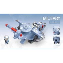 Decool 61005 Jisi 61005 non  CẢNH SÁT HÀNG KHÔNG 2000 bộ đồ chơi xếp lắp ráp ghép mô hình Military Army MILITARY KJ-2000 MAINRING Quân Sự Bộ Đội 241 khối