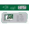 Decool 61004 Jisi 61004 non  MÁY BAY CHIẾN ĐẤU J-8 bộ đồ chơi xếp lắp ráp ghép mô hình Military Army MILITARY J-8 FINBACK Quân Sự Bộ Đội 248 khối