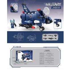 Decool 61003 Jisi 61003 non  MÁY BAY CHIẾN ĐẤU J-10 bộ đồ chơi xếp lắp ráp ghép mô hình Military Army MILITARY J-10 VIGOROUS DRAGON Quân Sự Bộ Đội 248 khối