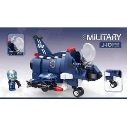 Decool 61003 Jisi 61003 non  MÁY BAY CHIẾN ĐẤU J-10 bộ đồ chơi xếp lắp ráp ghép mô hình Military Army MILITARY J-10 VIGOROUS DRAGON Quân Sự Bộ Đội 248 khối