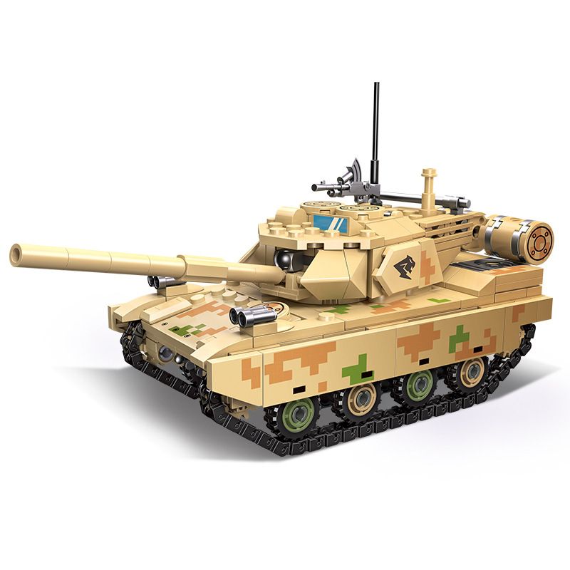 JIESTAR 61059 non  XE TĂNG HẠNG NHẸ KIỂU 15 bộ đồ chơi xếp lắp ráp ghép mô hình Military Army TYPE 15 LIGHT TANK Quân Sự Bộ Đội 358 khối