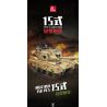 JIESTAR 61059 non  XE TĂNG HẠNG NHẸ KIỂU 15 bộ đồ chơi xếp lắp ráp ghép mô hình Military Army TYPE 15 LIGHT TANK Quân Sự Bộ Đội 358 khối