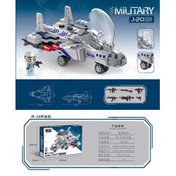Decool 61002 Jisi 61002 non  MÁY BAY CHIẾN ĐẤU J-20 bộ đồ chơi xếp lắp ráp ghép mô hình Military Army MILITARY J-20 FIGHTER AIRCRAFT Quân Sự Bộ Đội 205 khối