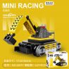 Decool 22077 Jisi 22077 non  MÁY XÚC KÉO LÙI Ô TÔ bộ đồ chơi xếp lắp ráp ghép mô hình Creator MINI RACING PACEMAKER Sáng Tạo 127 khối