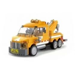 Decool 22076 Jisi 22076 non  RƠ MOÓC CỨU HỘ XE LÙI bộ đồ chơi xếp lắp ráp ghép mô hình Creator MINI RACING PACEMAKER Sáng Tạo 142 khối