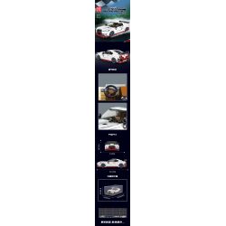 MouldKing 27031 Mould King 27031 non  GTR bộ đồ chơi xếp lắp ráp ghép mô hình Speed Champions Racing Cars Đua Xe Công Thức 356 khối