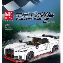 MouldKing 27031 Mould King 27031 non  GTR bộ đồ chơi xếp lắp ráp ghép mô hình Speed Champions Racing Cars Đua Xe Công Thức 356 khối