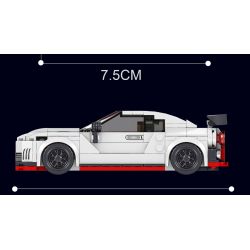 MouldKing 27031 Mould King 27031 non  GTR bộ đồ chơi xếp lắp ráp ghép mô hình Speed Champions Racing Cars Đua Xe Công Thức 356 khối
