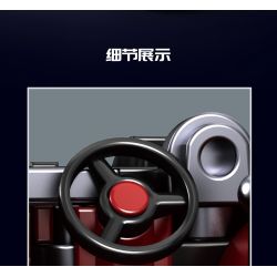 MouldKing 27030 Mould King 27030 non  CON TRAI CỦA GIÓ bộ đồ chơi xếp lắp ráp ghép mô hình Speed Champions Racing Cars Đua Xe Công Thức 374 khối