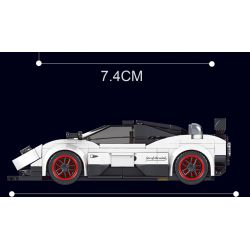 MouldKing 27030 Mould King 27030 non  CON TRAI CỦA GIÓ bộ đồ chơi xếp lắp ráp ghép mô hình Speed Champions Racing Cars Đua Xe Công Thức 374 khối