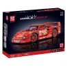 MouldKing 13095 Mould King 13095 REBRICKABLE MOC-98701 98701 MOC98701 non  FERRARI F40LM 1:10 tỷ lệ 1:10 bộ đồ chơi xếp lắp ráp ghép mô hình  Kỹ Thuật Công Nghệ Cao Mô Hình Phương Tiện 2596 khối