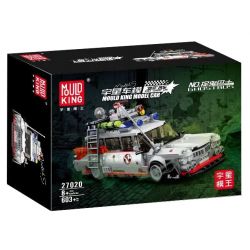 MouldKing 10021 27020 Mould King 10021 27020 non  XE BUÝT MA bộ đồ chơi xếp lắp ráp ghép mô hình Movie & Game GHOST BUS Phim Và Trò Chơi 603 khối