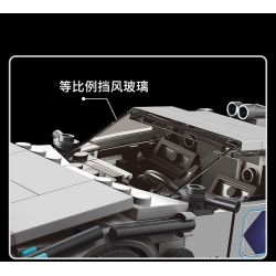 MouldKing 27019 Mould King 27019 non  XE THỜI GIAN VÀ KHÔNG bộ đồ chơi xếp lắp ráp ghép mô hình Movie & Game DELOREAN-12 CAR Phim Và Trò Chơi 392 khối