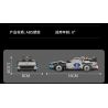 MouldKing 27019 Mould King 27019 non  XE THỜI GIAN VÀ KHÔNG bộ đồ chơi xếp lắp ráp ghép mô hình Movie & Game DELOREAN-12 CAR Phim Và Trò Chơi 392 khối