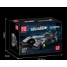 MouldKing 27018 10020 Mould King 27018 10020 non  DƠI ROADSTER bộ đồ chơi xếp lắp ráp ghép mô hình The  Batman Movie BAT SPORTS CAR Người Dơi Bảo Vệ Gotham 407 khối
