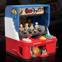 PANTASY 86231 non  METAL SLUG 3 CẢNH NEOGEO ARCADE bộ đồ chơi xếp lắp ráp ghép mô hình Trò Chơi