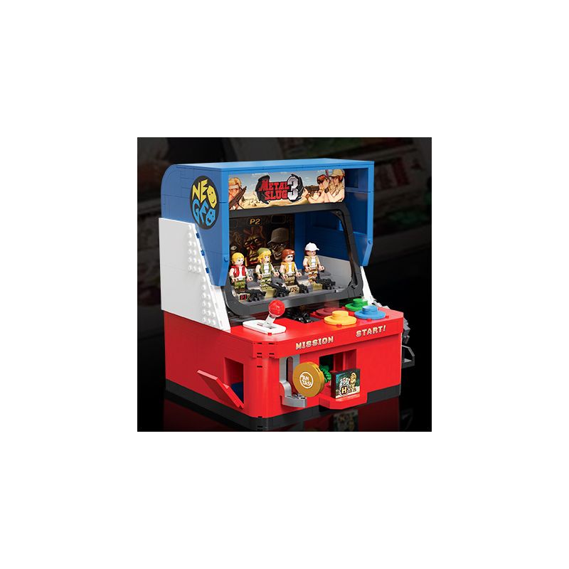 PANTASY 86231 non  METAL SLUG 3 CẢNH NEOGEO ARCADE bộ đồ chơi xếp lắp ráp ghép mô hình Trò Chơi