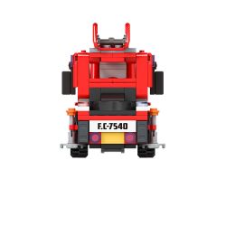 JAKI JK9221 9221 non  XE CHỮA CHÁY DẠNG THANG bộ đồ chơi xếp lắp ráp ghép mô hình City Thành Phố 269 khối