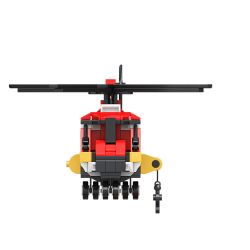 JAKI JK9220 9220 non  TRỰC THĂNG CỨU HỎA bộ đồ chơi xếp lắp ráp ghép mô hình City Thành Phố 293 khối