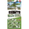 MINGDI K232 non  BLACK SHARK GUNSHIP 8 KẾT HỢP bộ đồ chơi xếp lắp ráp ghép mô hình Military Army Quân Sự Bộ Đội 698 khối