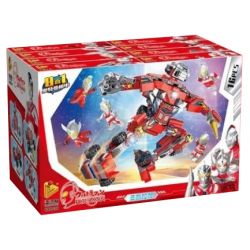PanlosBrick 690036 Panlos Brick 690036 non  KẾT HỢP ULTRAMAN MECH 8 bộ đồ chơi xếp lắp ráp ghép mô hình Movie & Game Phim Và Trò Chơi