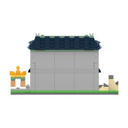 JAKI JK2316 2316 non  HẠ HÀ VĂN VIỄN bộ đồ chơi xếp lắp ráp ghép mô hình Creator Sáng Tạo 312 khối