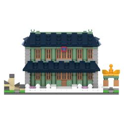 JAKI JK2316 2316 non  HẠ HÀ VĂN VIỄN bộ đồ chơi xếp lắp ráp ghép mô hình Creator Sáng Tạo 312 khối