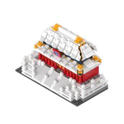 JAKI JK2318 2318 non  MÙA ĐÔNG ??? THÁI HÒA bộ đồ chơi xếp lắp ráp ghép mô hình Creator Sáng Tạo 349 khối